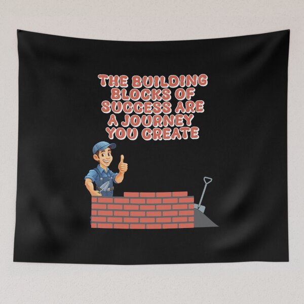 Item preview, The Building Blocks of Success Are A Journey You Create - Inspirational designed and sold by signshirtz.