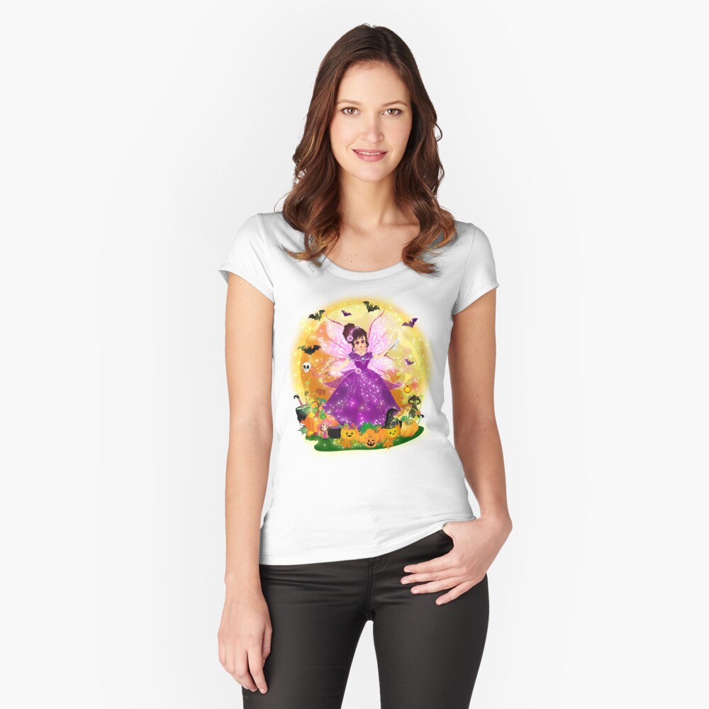 Item preview, Fitted Scoop T-Shirt designed and sold by FairyBookClub.