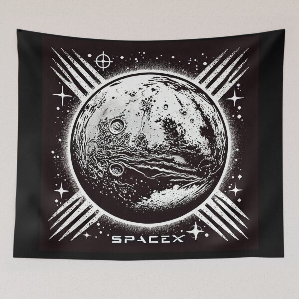 Item preview, space x designed and sold by TEEJAMBOREE.