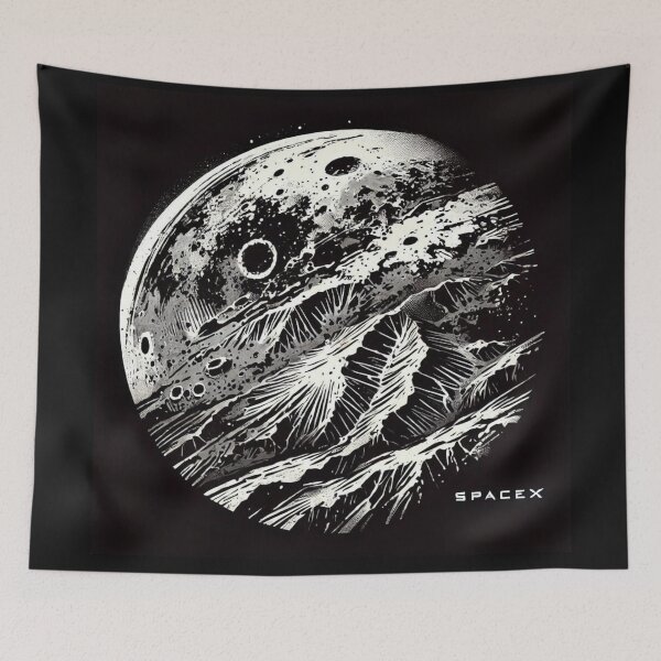 Item preview, space x designed and sold by TEEJAMBOREE.