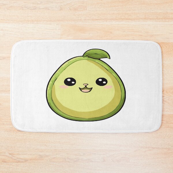 Item preview, Avocat or Avocato, avocado with the face of a cat kawaii chibi designed and sold by AdrianMDesigns.