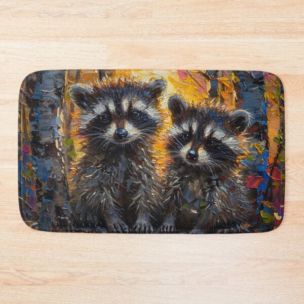 Item preview, Raccoons designed and sold by Dawn van Doorn.