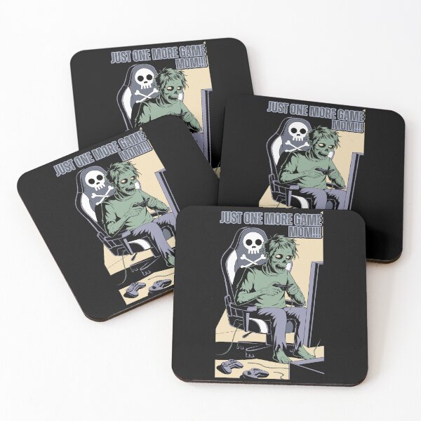 Item preview, Zombie Gamer Just One More Game Mom designed and sold by PerkyParakeet.