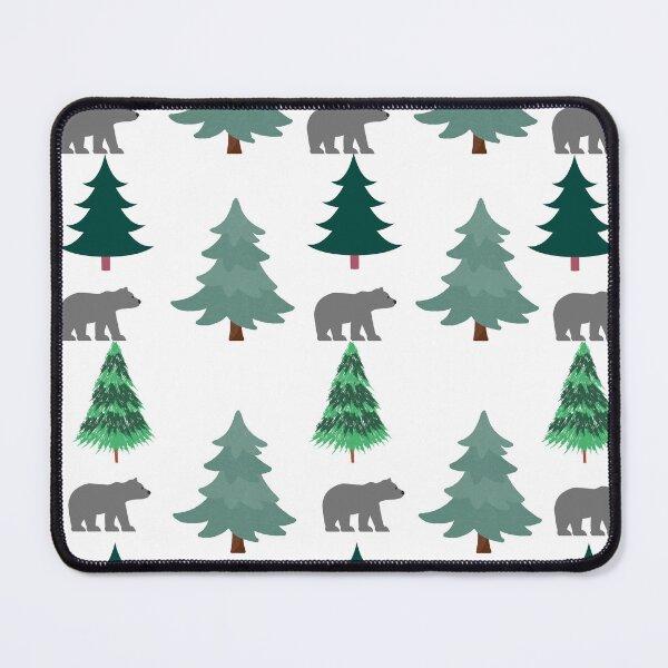 Item preview, Winter Polar Bear and Tree Design designed and sold by VibingtoNature.