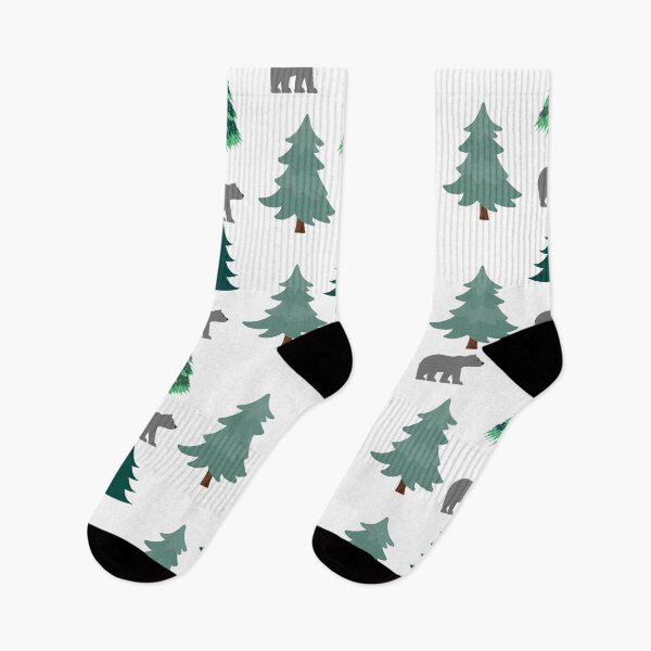 Item preview, Winter Polar Bear and Tree Design designed and sold by VibingtoNature.