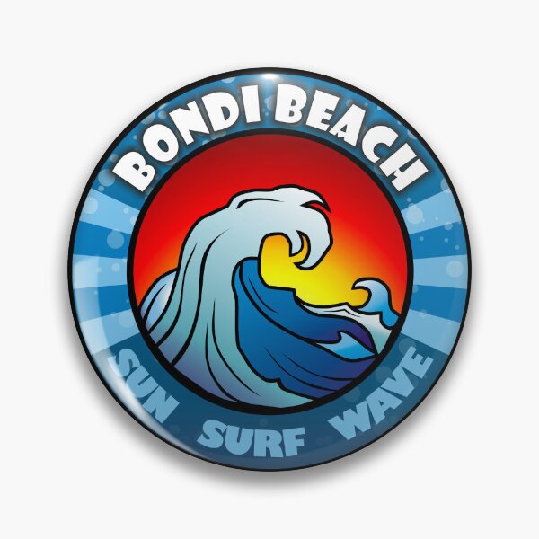 Item preview, Bondi Beach sun surf wave designed and sold by studioss76.