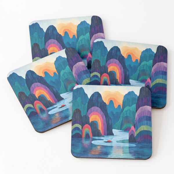 Item preview, Rainbow Cliffs designed and sold by Dawn van Doorn.