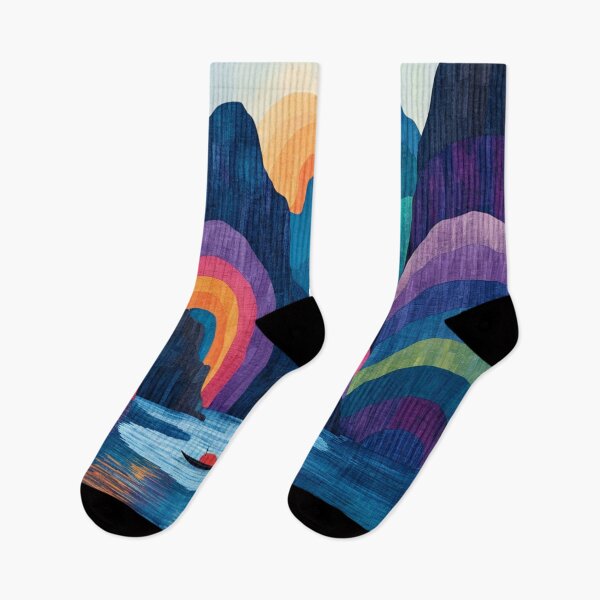 Item preview, Rainbow Cliffs designed and sold by Dawn van Doorn.