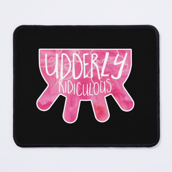 Item preview, Udderly Ridiculous! Pun design designed and sold by hitechmom.