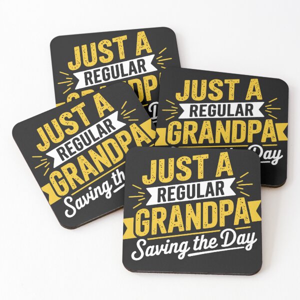 Item preview, Just a Regular Grandpa Saving The Day designed and sold by universe-hold ⭐⭐⭐⭐⭐.
