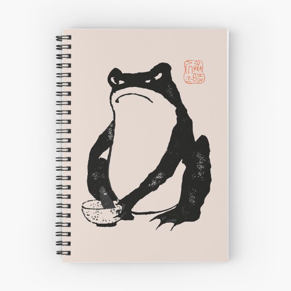 Item preview,   Grumpy frog Japanese matsumoto hoji  | Matcha Tea Ceremony Frog Meika Gafu by Matsumoto Hoji  designed and sold by TeeARTHY.