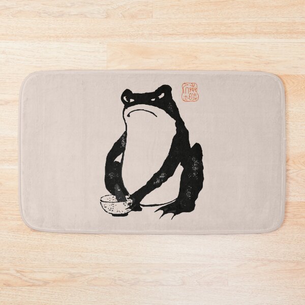 Item preview,   Grumpy frog Japanese matsumoto hoji  | Matcha Tea Ceremony Frog Meika Gafu by Matsumoto Hoji  designed and sold by TeeARTHY.