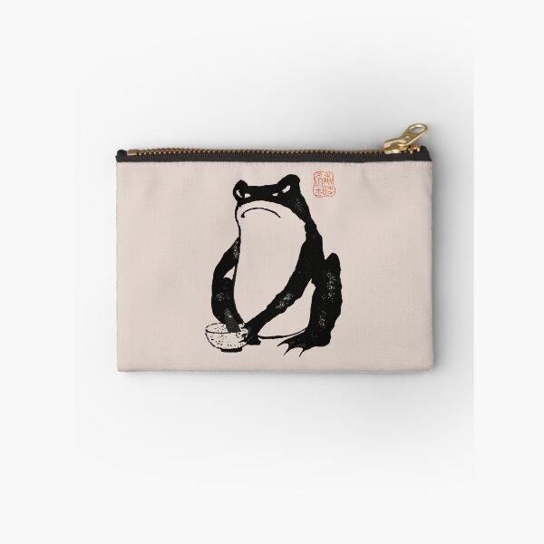 Item preview,   Grumpy frog Japanese matsumoto hoji  | Matcha Tea Ceremony Frog Meika Gafu by Matsumoto Hoji  designed and sold by TeeARTHY.