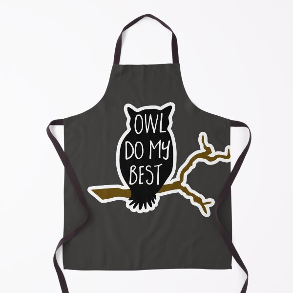 Item preview, Owl do my best - motivational owl pun designed and sold by hitechmom.