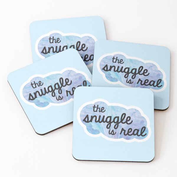Item preview, Cute Valentines Day pun - Cold weather gift - The SNUGGLE is real designed and sold by hitechmom.