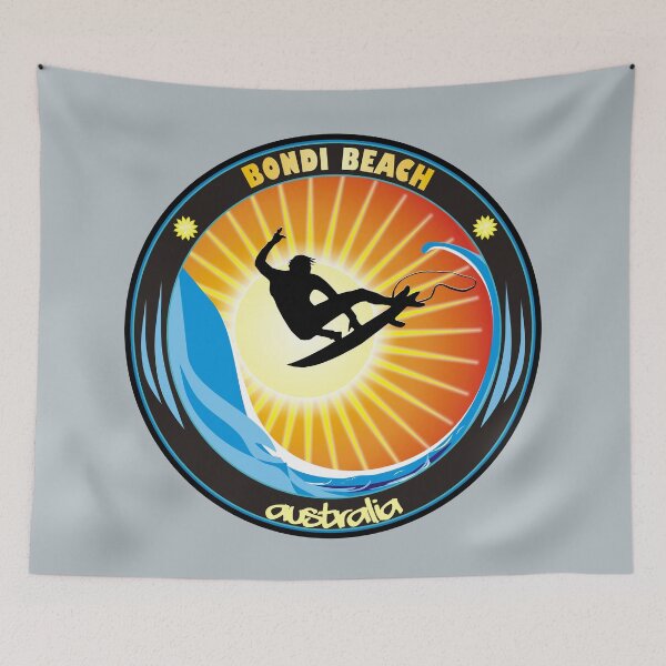 Item preview, Bondi Beach surfing designed and sold by studioss76.