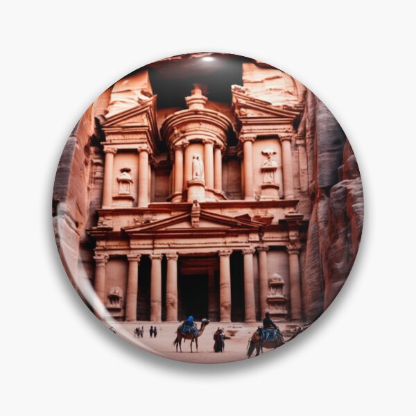 Item preview, Petra in Jordan - The Rose-Red City Carved in Stone designed and sold by hjian8219.