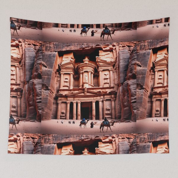 Item preview, Petra in Jordan - The Rose-Red City Carved in Stone designed and sold by hjian8219.
