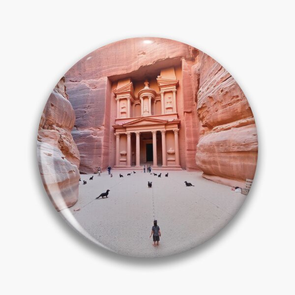 Item preview, Petra in Jordan - The Rose-Red City Carved in Stone designed and sold by hjian8219.