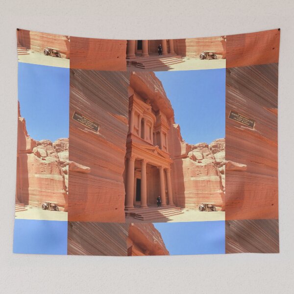 Item preview, Petra in Jordan - The Rose-Red City Carved in Stone designed and sold by hjian8219.