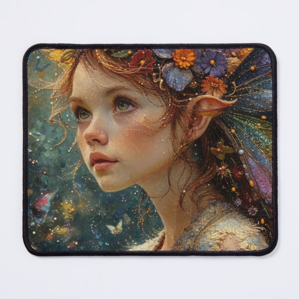 Item preview, Red Haired Fairy designed and sold by Dawn van Doorn.