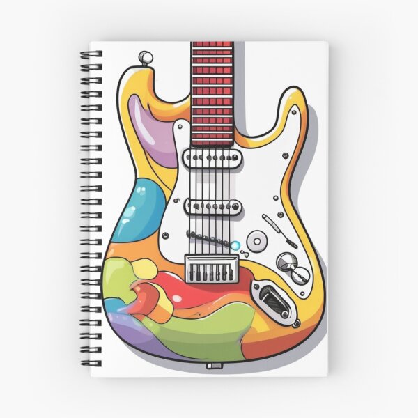 Item preview, Colorful Guitar designed and sold by ColorArtByEric.