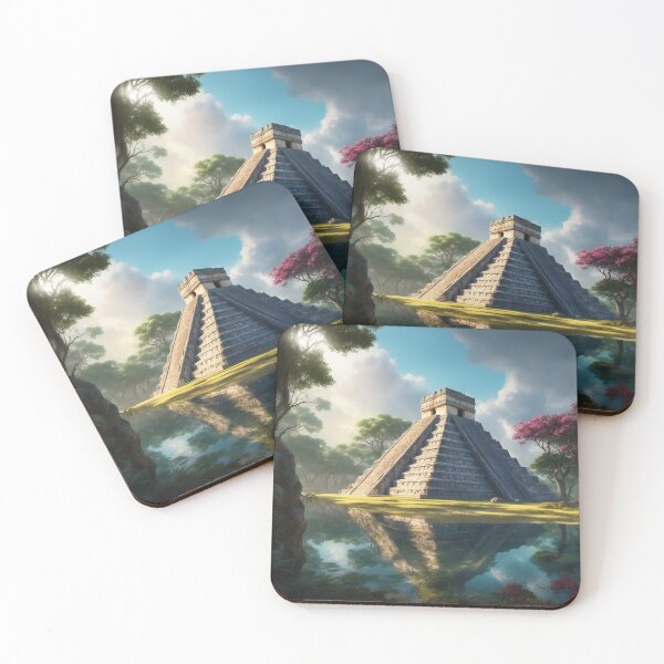 Item preview, Chichén Itzá in Mexico - The Majestic Mayan Pyramid of Kukulkan designed and sold by hjian8219.