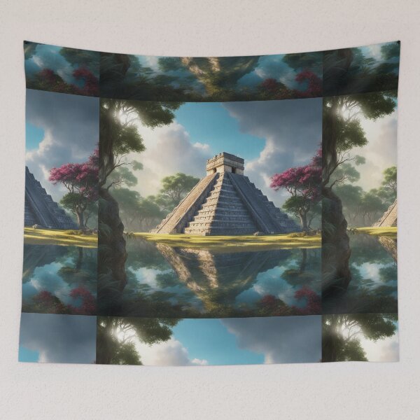 Item preview, Chichén Itzá in Mexico - The Majestic Mayan Pyramid of Kukulkan designed and sold by hjian8219.