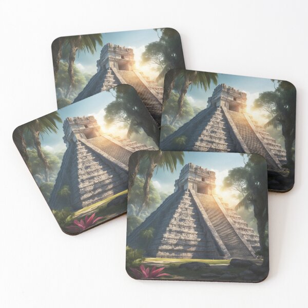 Item preview, Chichén Itzá in Mexico - The Majestic Mayan Pyramid of Kukulkan designed and sold by hjian8219.