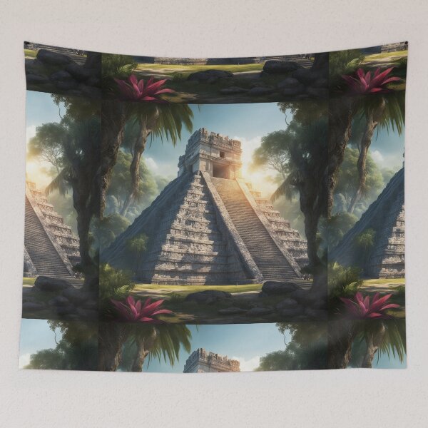 Item preview, Chichén Itzá in Mexico - The Majestic Mayan Pyramid of Kukulkan designed and sold by hjian8219.