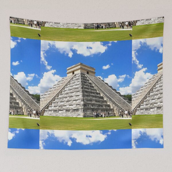 Item preview, Chichén Itzá in Mexico - The Majestic Mayan Pyramid of Kukulkan designed and sold by hjian8219.