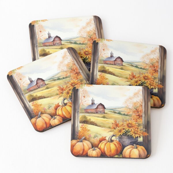 Item preview, Harvest Window View designed and sold by art-magic-ai.