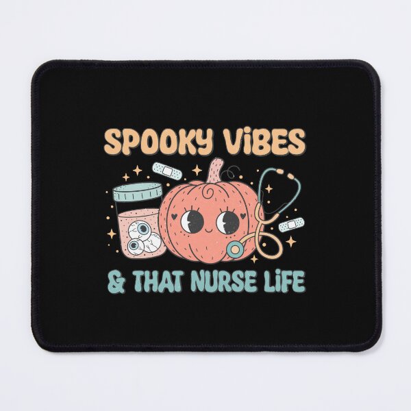 Item preview, Spooky Vibes & Nurse Life designed and sold by Miniouka.