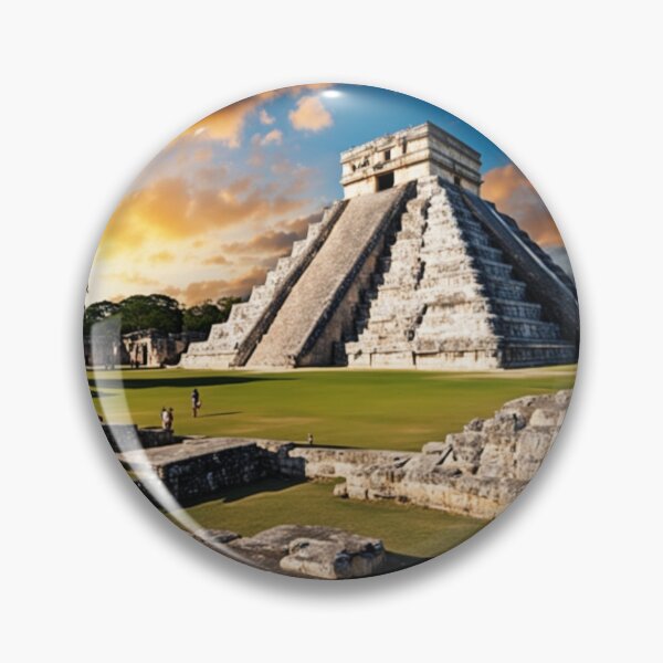 Item preview, Chichén Itzá in Mexico - The Majestic Mayan Pyramid of Kukulkan designed and sold by hjian8219.
