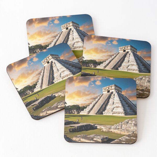 Item preview, Chichén Itzá in Mexico - The Majestic Mayan Pyramid of Kukulkan designed and sold by hjian8219.