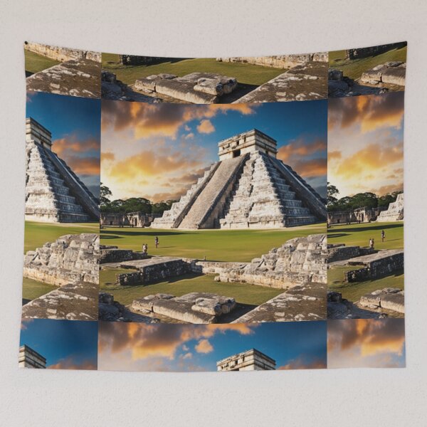 Item preview, Chichén Itzá in Mexico - The Majestic Mayan Pyramid of Kukulkan designed and sold by hjian8219.