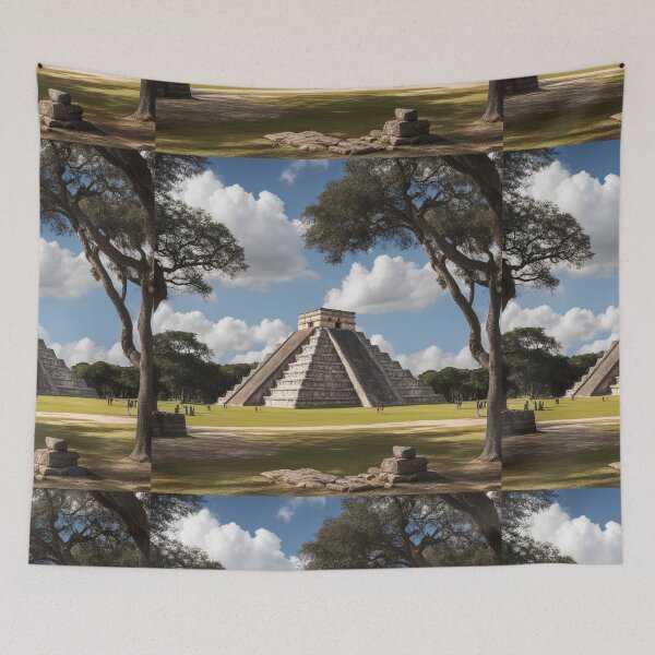 Item preview, Chichén Itzá in Mexico - The Majestic Mayan Pyramid of Kukulkan designed and sold by hjian8219.