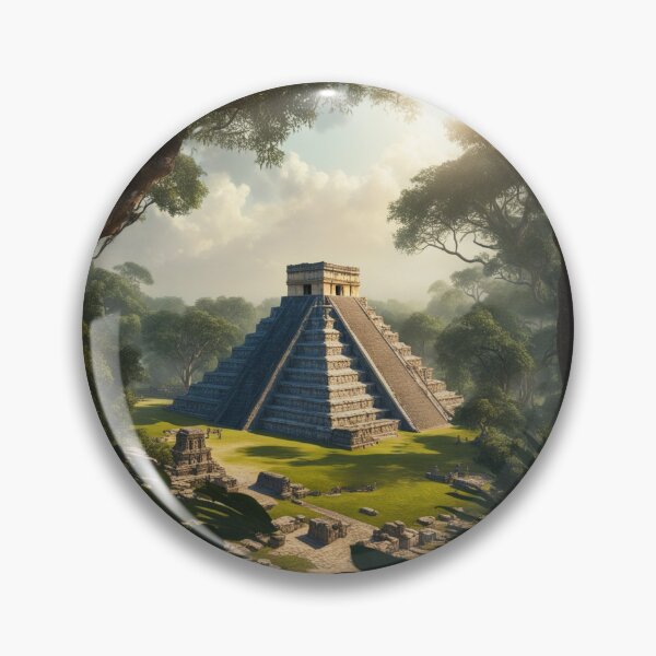 Item preview, Chichén Itzá in Mexico - The Majestic Mayan Pyramid of Kukulkan designed and sold by hjian8219.