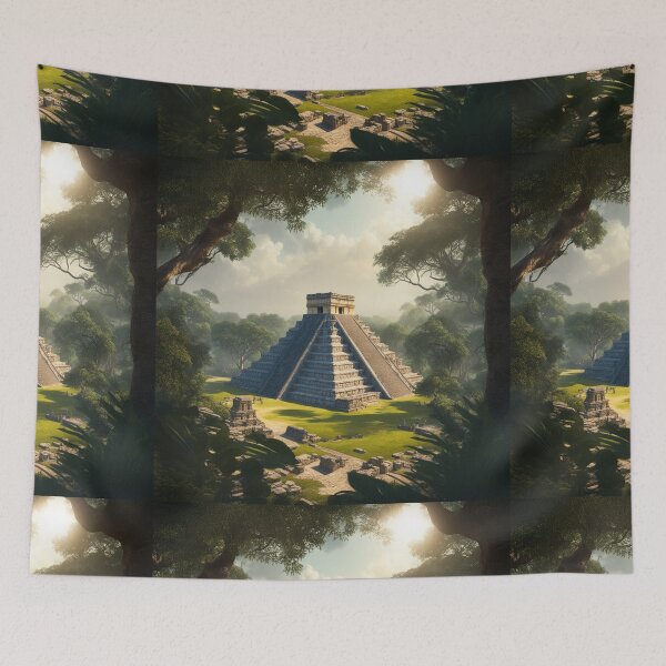 Item preview, Chichén Itzá in Mexico - The Majestic Mayan Pyramid of Kukulkan designed and sold by hjian8219.