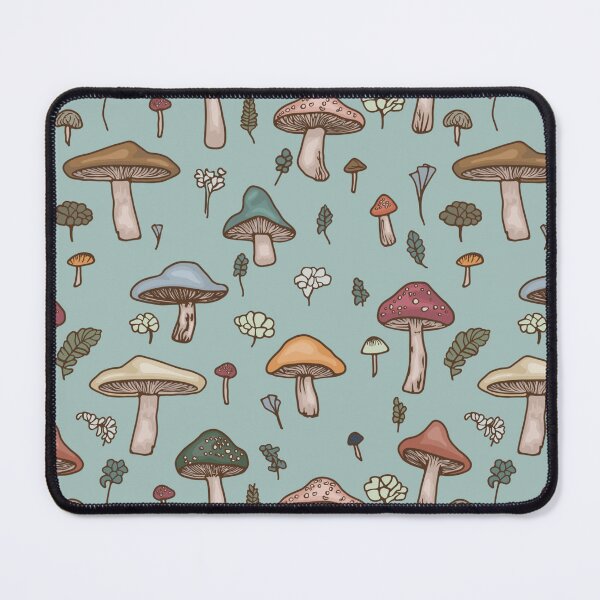 Item preview, Wild Mushrooms in Cottage Core Colors designed and sold by Unhinged Heather.