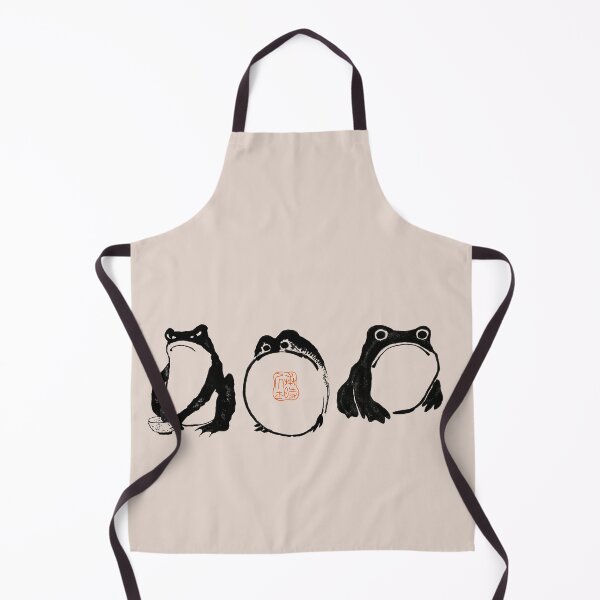 Item preview, Grumpy frog Japanese matsumoto hoji | Frog Meika Gafu by Matsumoto Hoji designed and sold by TeeARTHY.