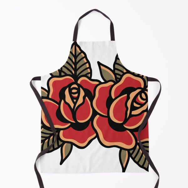 Item preview, Two Roses - Traditional Tattoo designed and sold by Zeplon Co..
