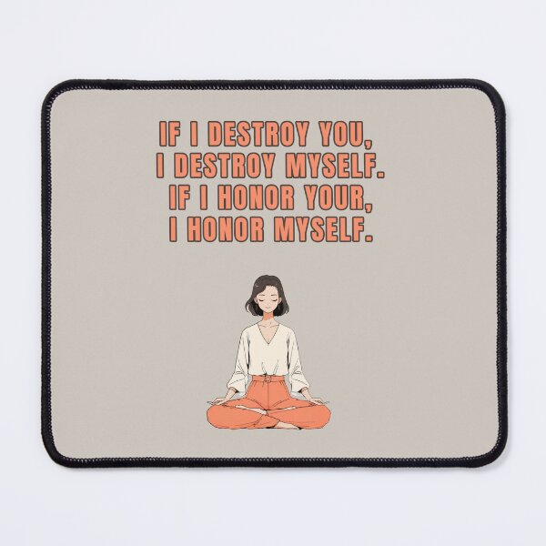Item preview, YOGA MEDITATION POSITIVE THINKING QUOTES designed and sold by La Loca.