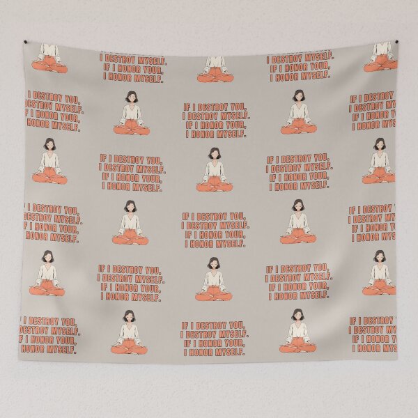 Item preview, YOGA MEDITATION POSITIVE THINKING QUOTES designed and sold by La Loca.