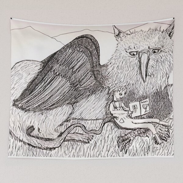 Item preview, The Griffon And pinkyjain designed and sold by pinkyjainpan.