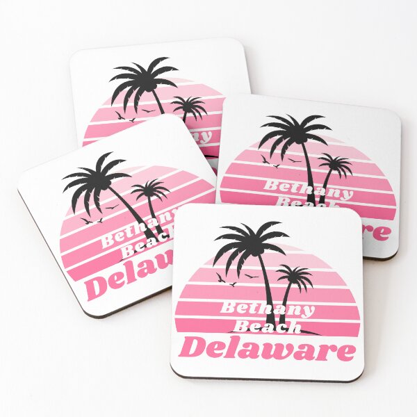 Item preview, Bethany Beach Delaware Palm Tree at Sunset designed and sold by karmdaf.