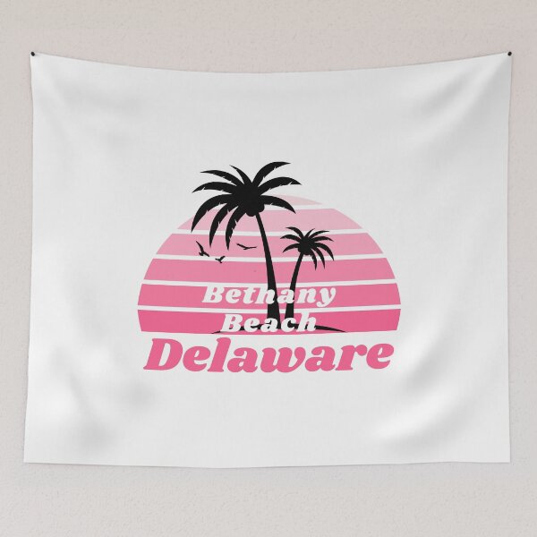Item preview, Bethany Beach Delaware Palm Tree at Sunset designed and sold by karmdaf.