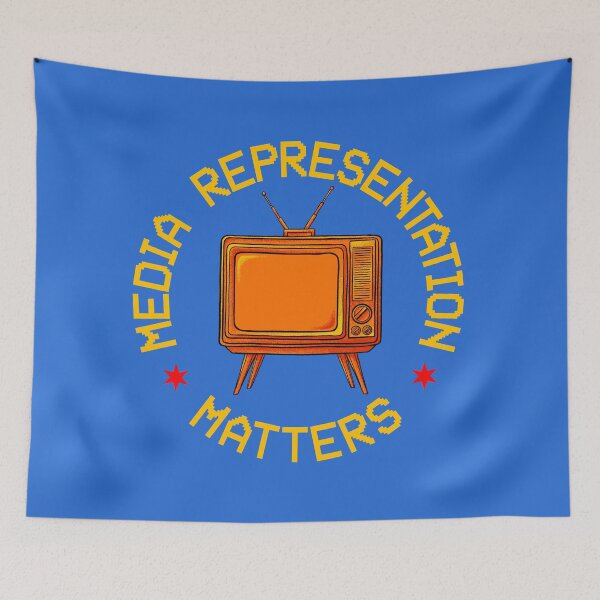 Item preview, Media Representation Matters - Left Wing Activist - Traditional Flash designed and sold by Picket Club.