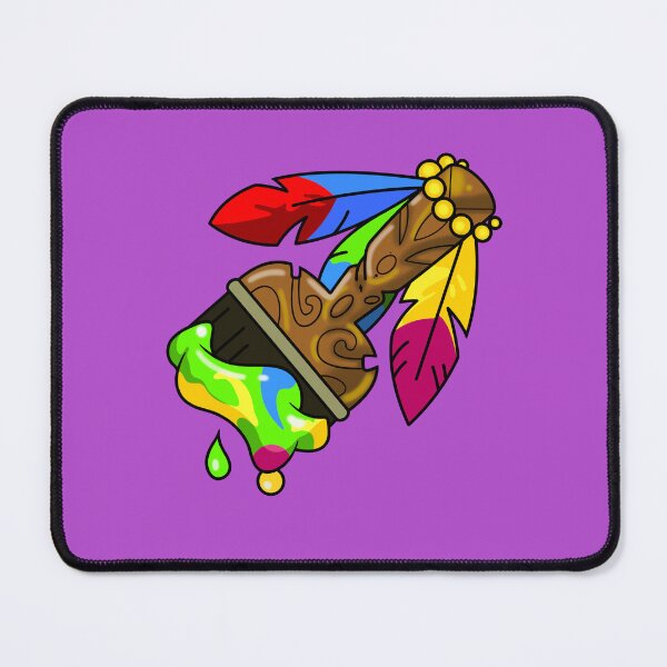 Item preview, Neopets Lutari Island Paint Brush designed and sold by AliceAlpaca6.
