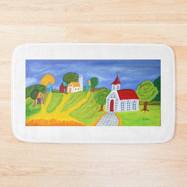 Item preview, White Church designed and sold by Odepeintre.